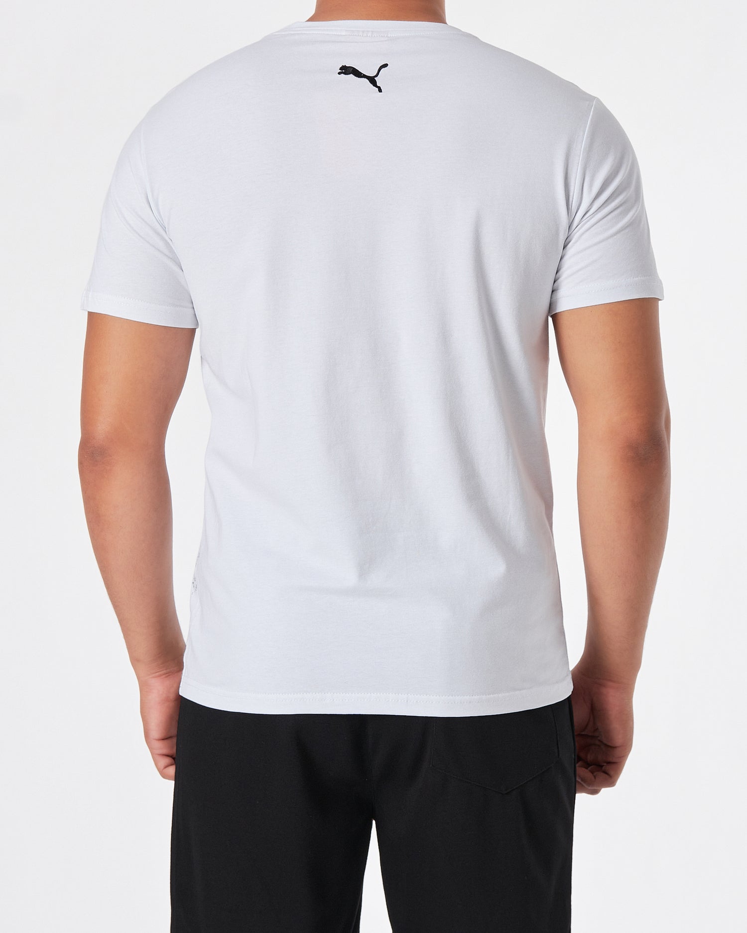 PUM Faded Color Men White T-Shirt 14.90