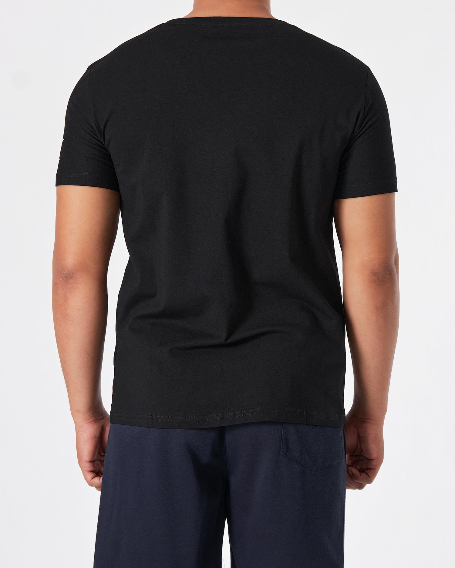 NIK Logo Printed Men Black T-Shirt 15.90