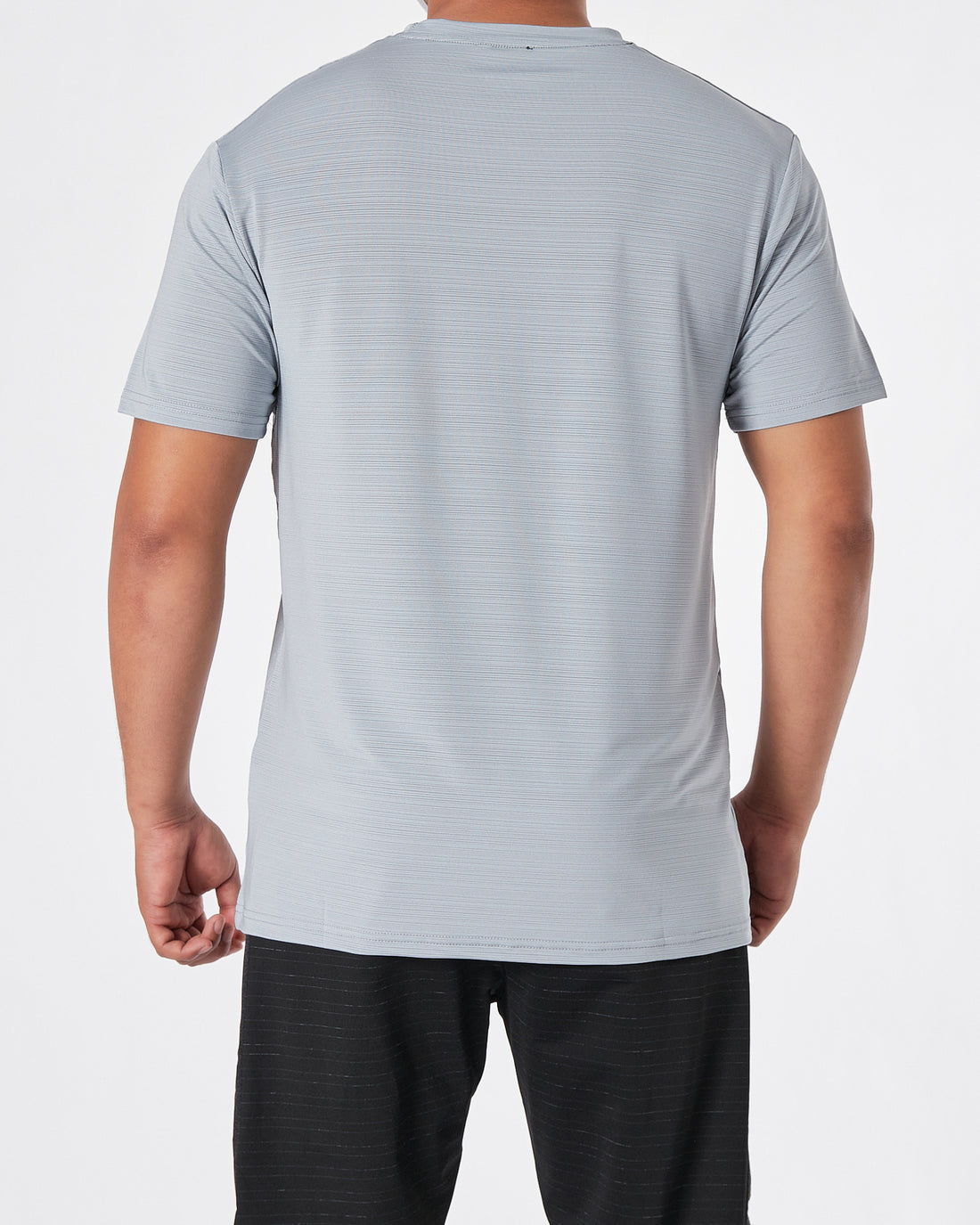 UA Lightweight Logo Printed Men Grey Sport  T-Shirt 12.90