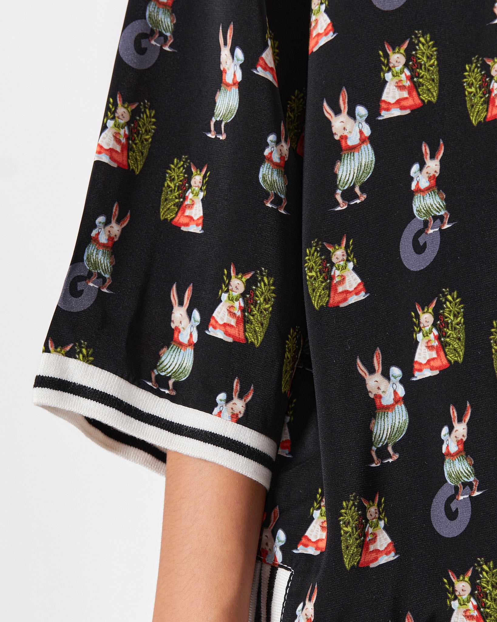 Bunny Over Printed Lady T-Shirt 15.90