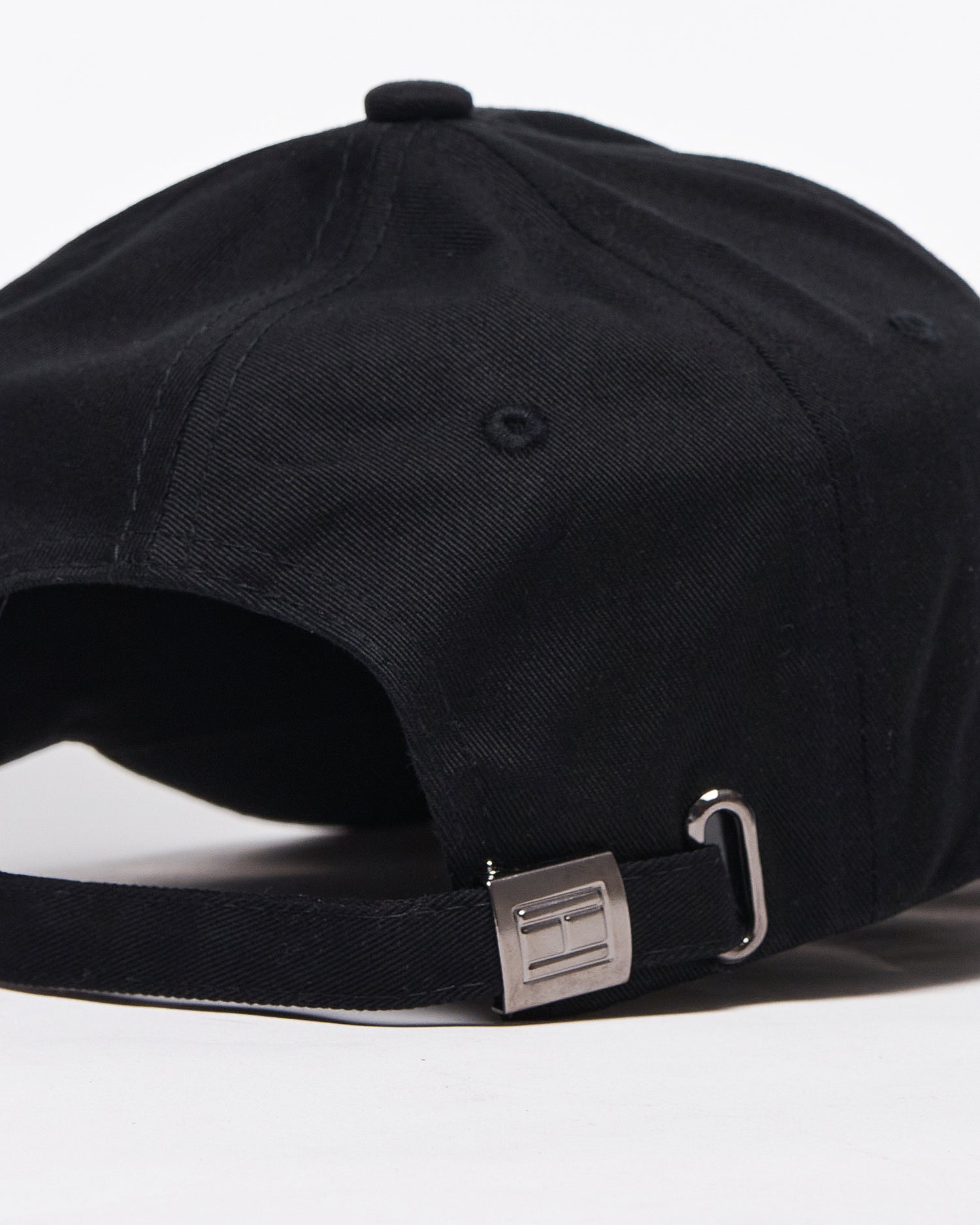 TH Logo Embroidered Black Cap 11.50