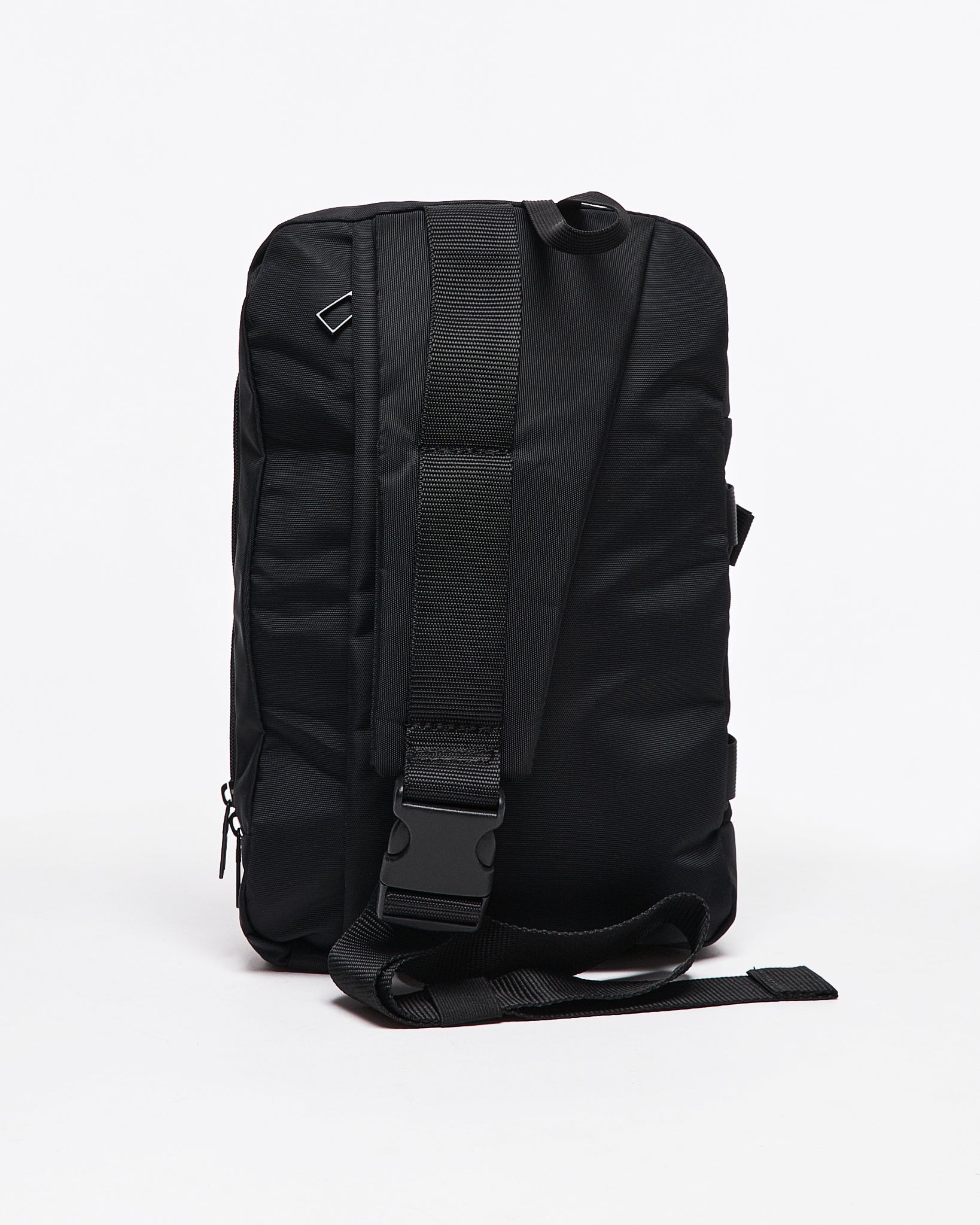 One shoulder strap clearance backpack