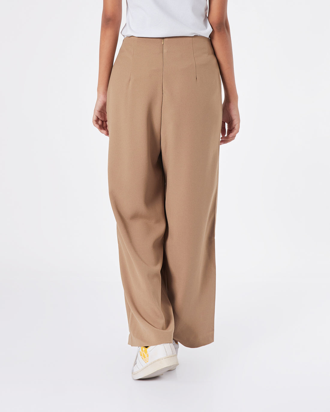 Front Pocket Wide Leg Lady Pants 17.50