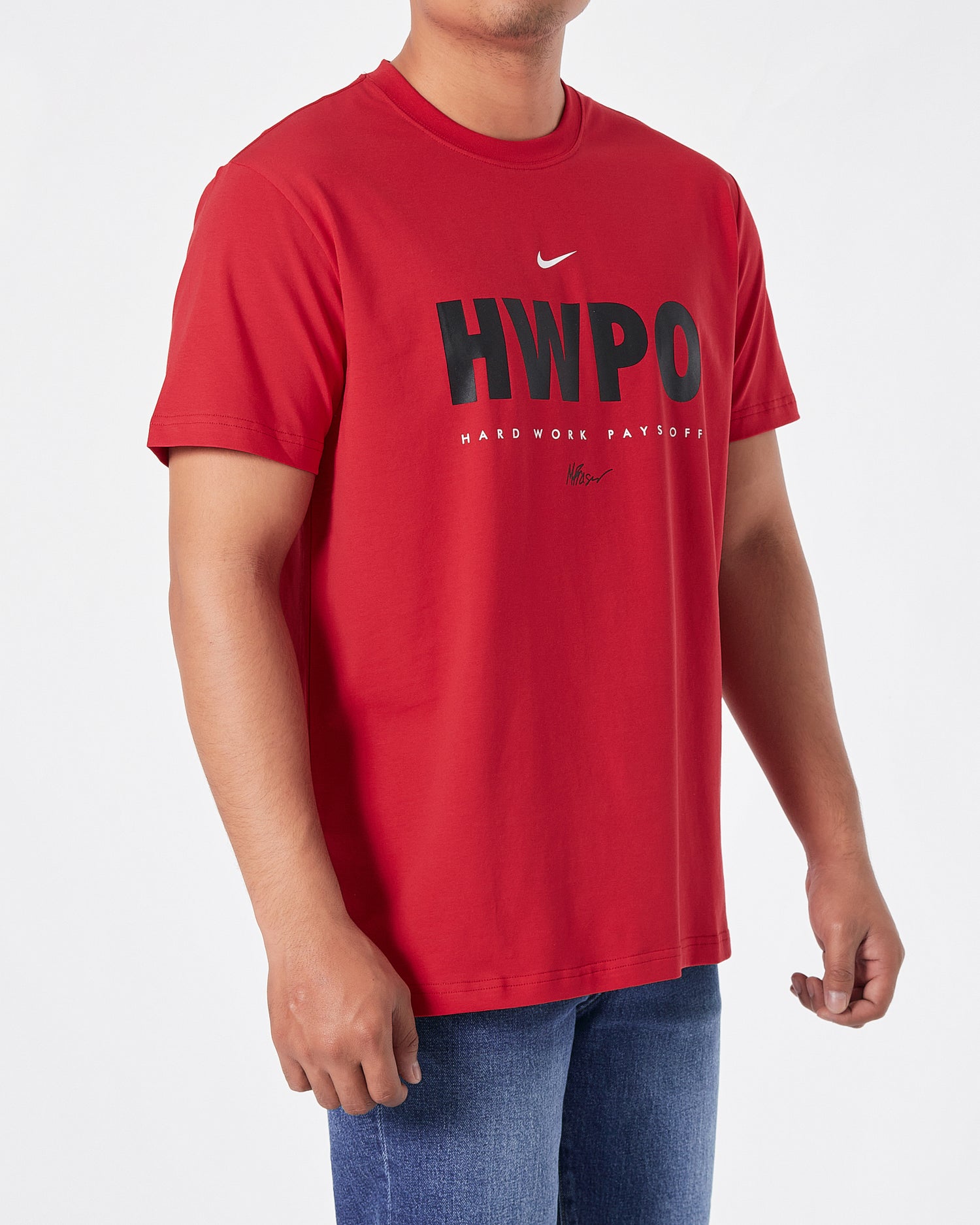 NIK HWPO Men Red T-Shirt 14.90