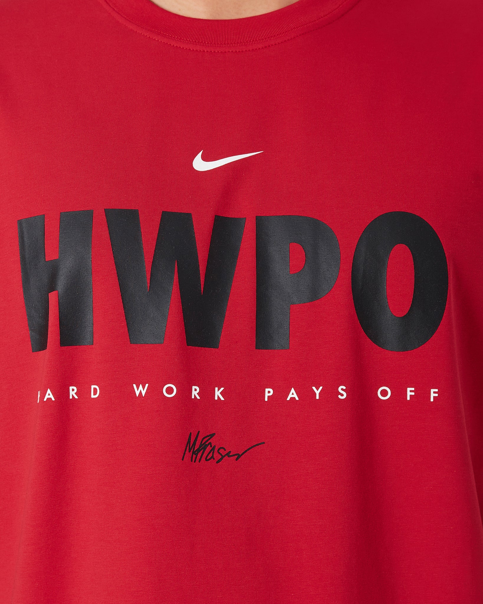 NIK HWPO Men Red T-Shirt 14.90
