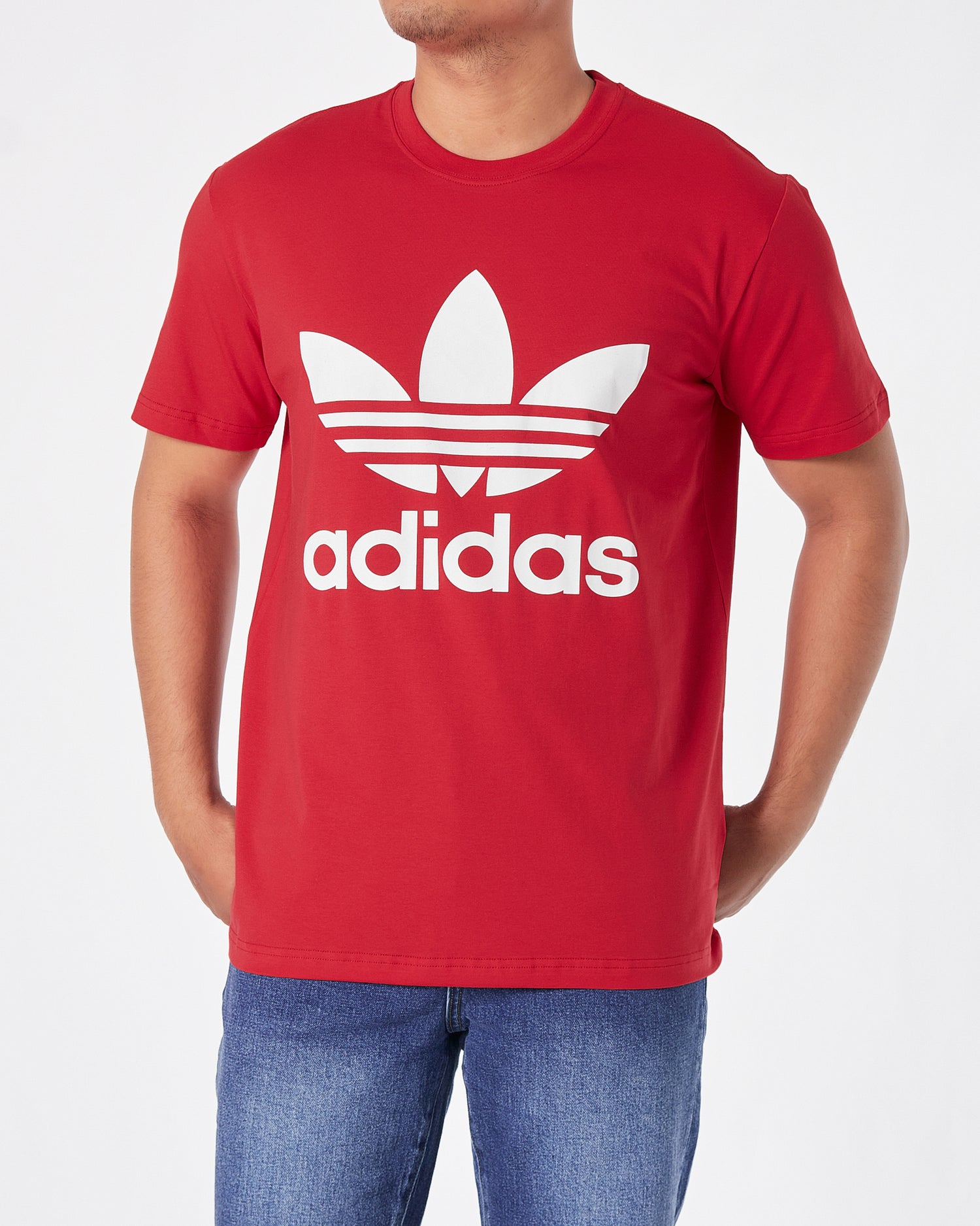 ADI Trefoil Men Red T-Shirt 15.90