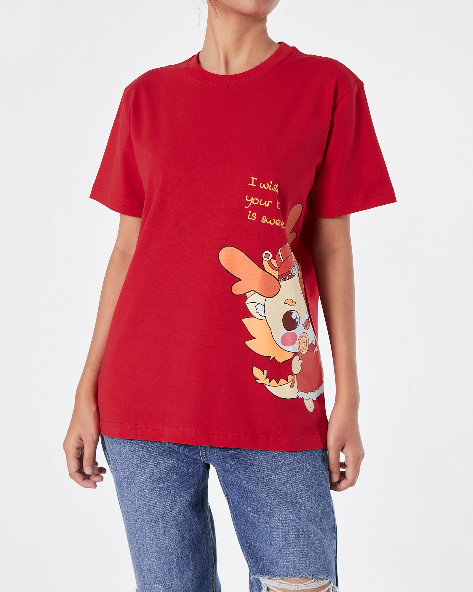 MOI Year Of The Dragon Unisex Red T-Shirt 14.90