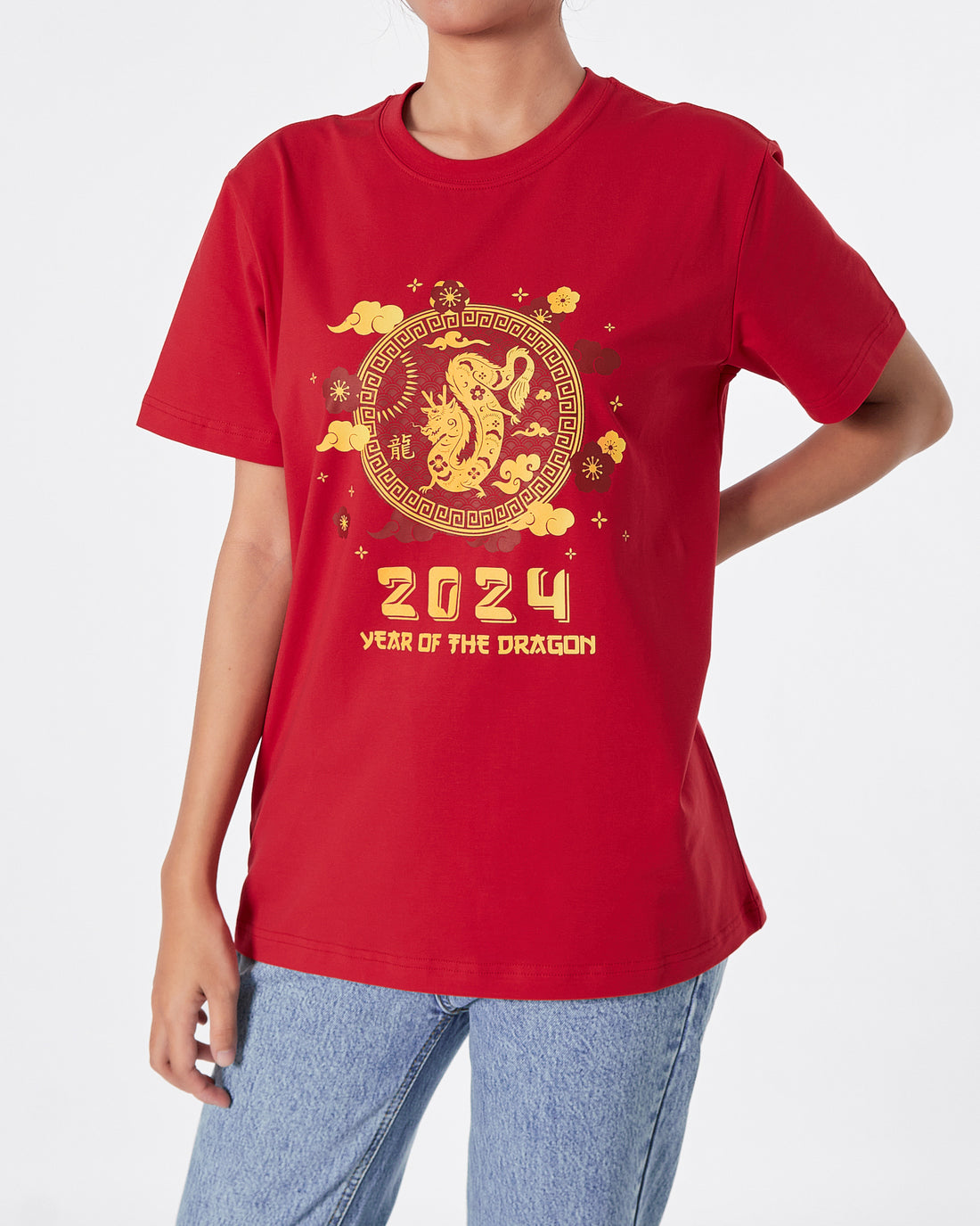 MOI Year Of The Dragon Unisex Red T-Shirt 14.50