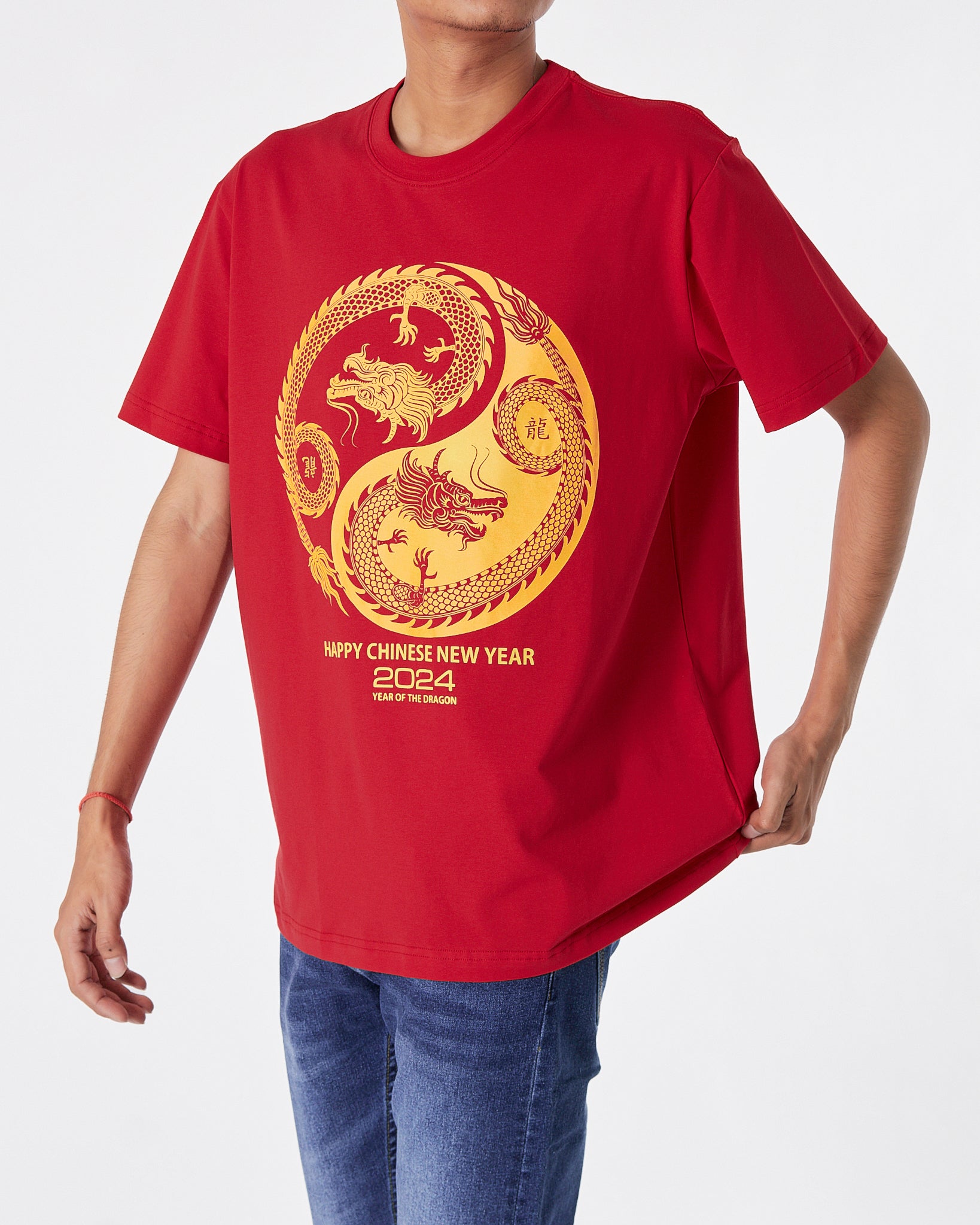 MOI Year Of The Dragon Unisex Red T-Shirt 14.90
