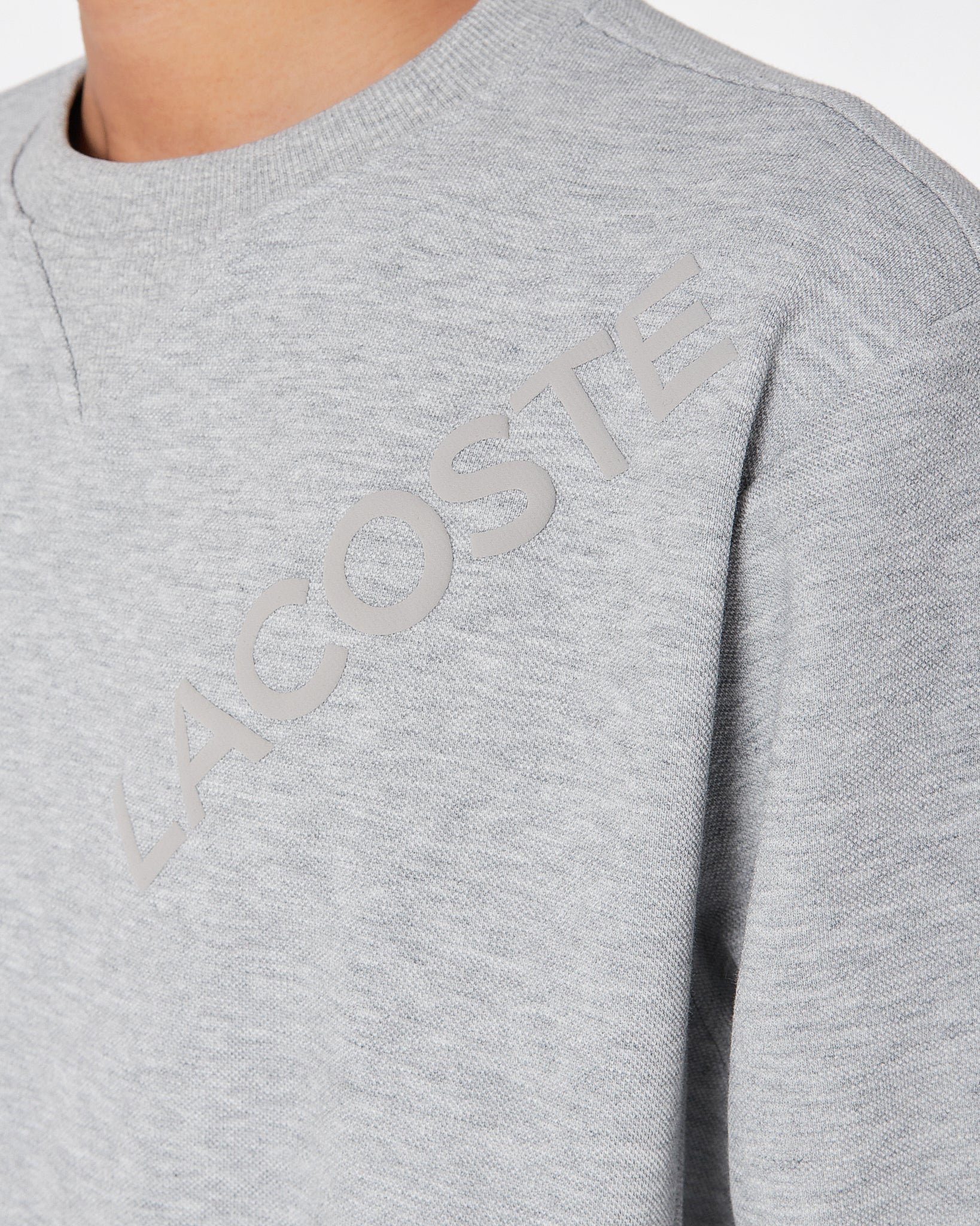 LAC Plain Color Men Grey Sweater 22.90