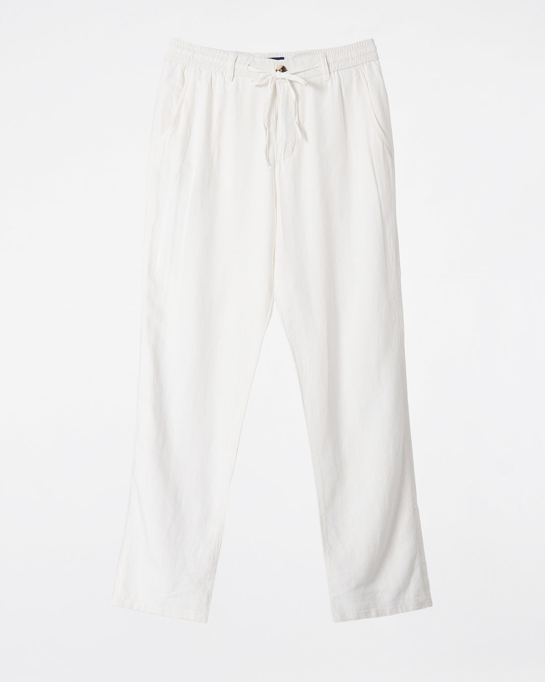 RL Cotton Regular Fit Men White Pants 24.90