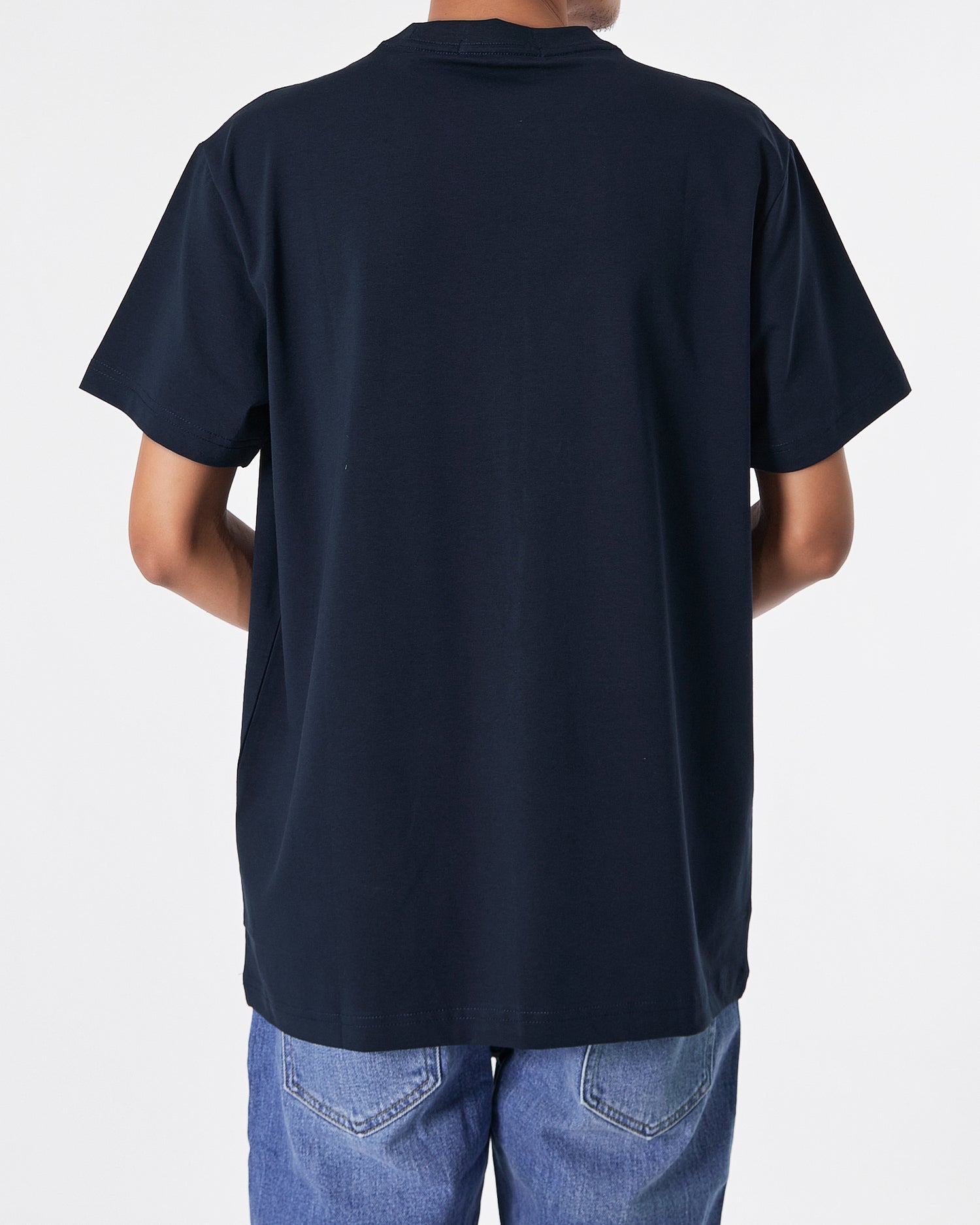 ARM Bird Printed Men Blue T-Shirt 17.90