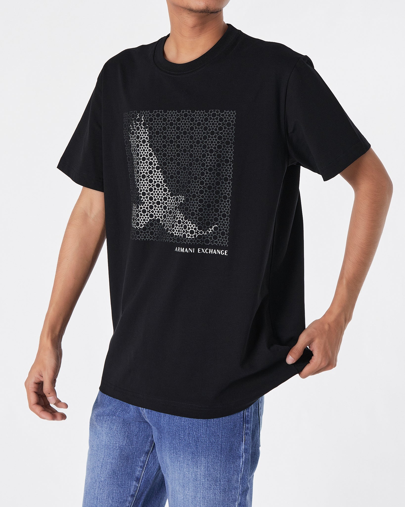ARM Bird Printed Men Black T-Shirt 17.90
