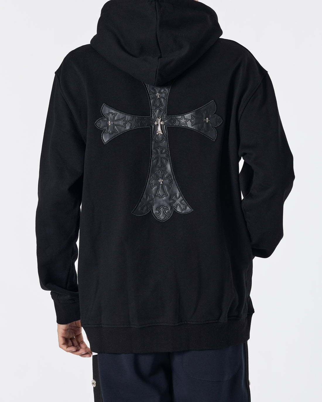Cross Back Logo Embroidered Men Hoodie Zipped 44.90