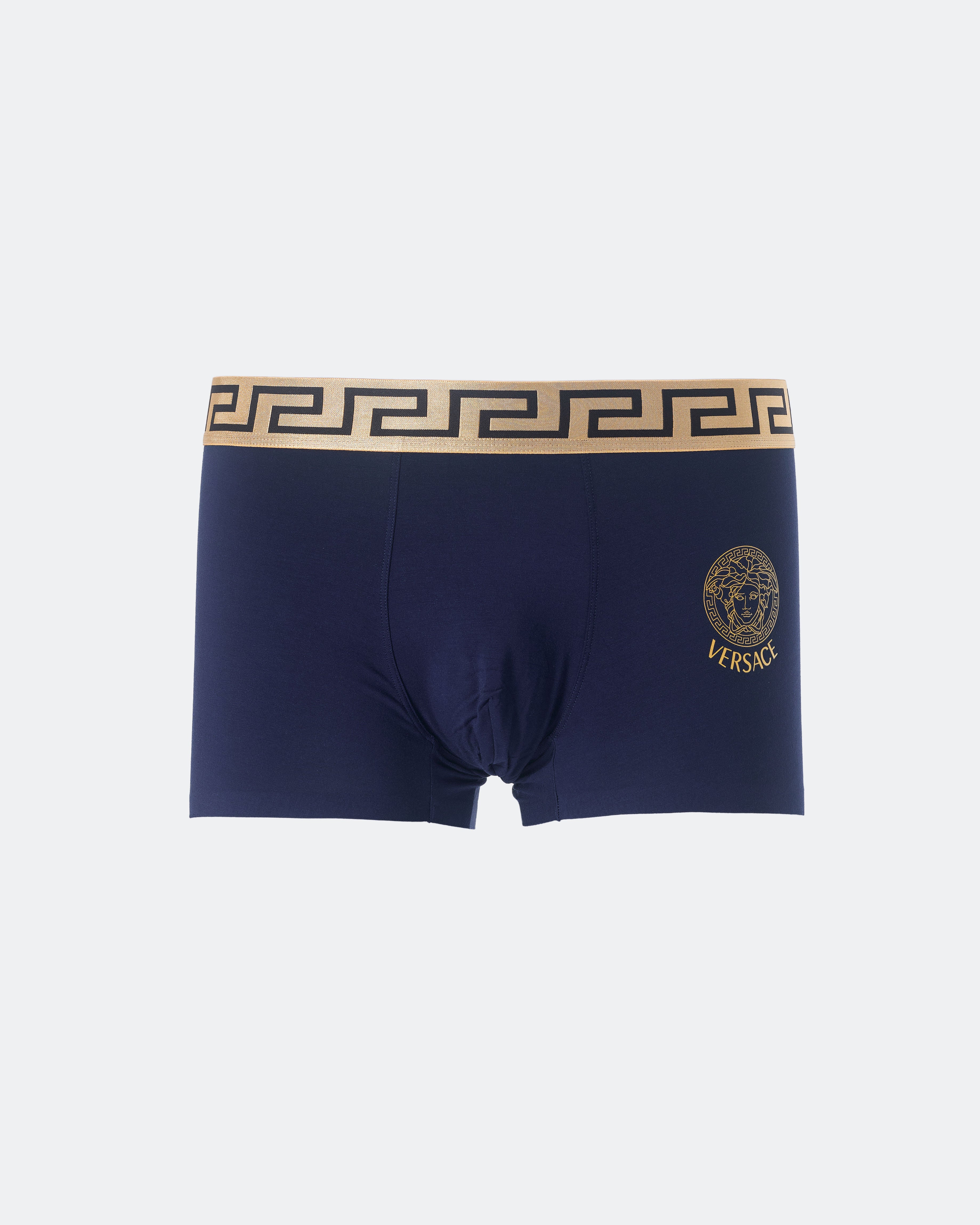 VER Medusda Logo Printed Men Blue Underwear 6.90