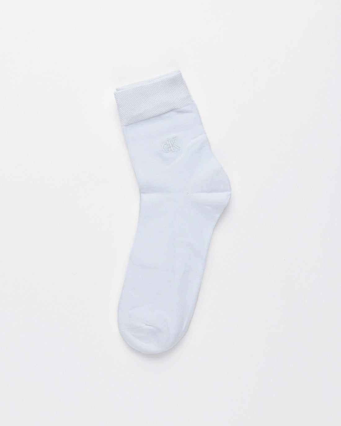 CK White 1 Pairs Quarter Socks 2.50