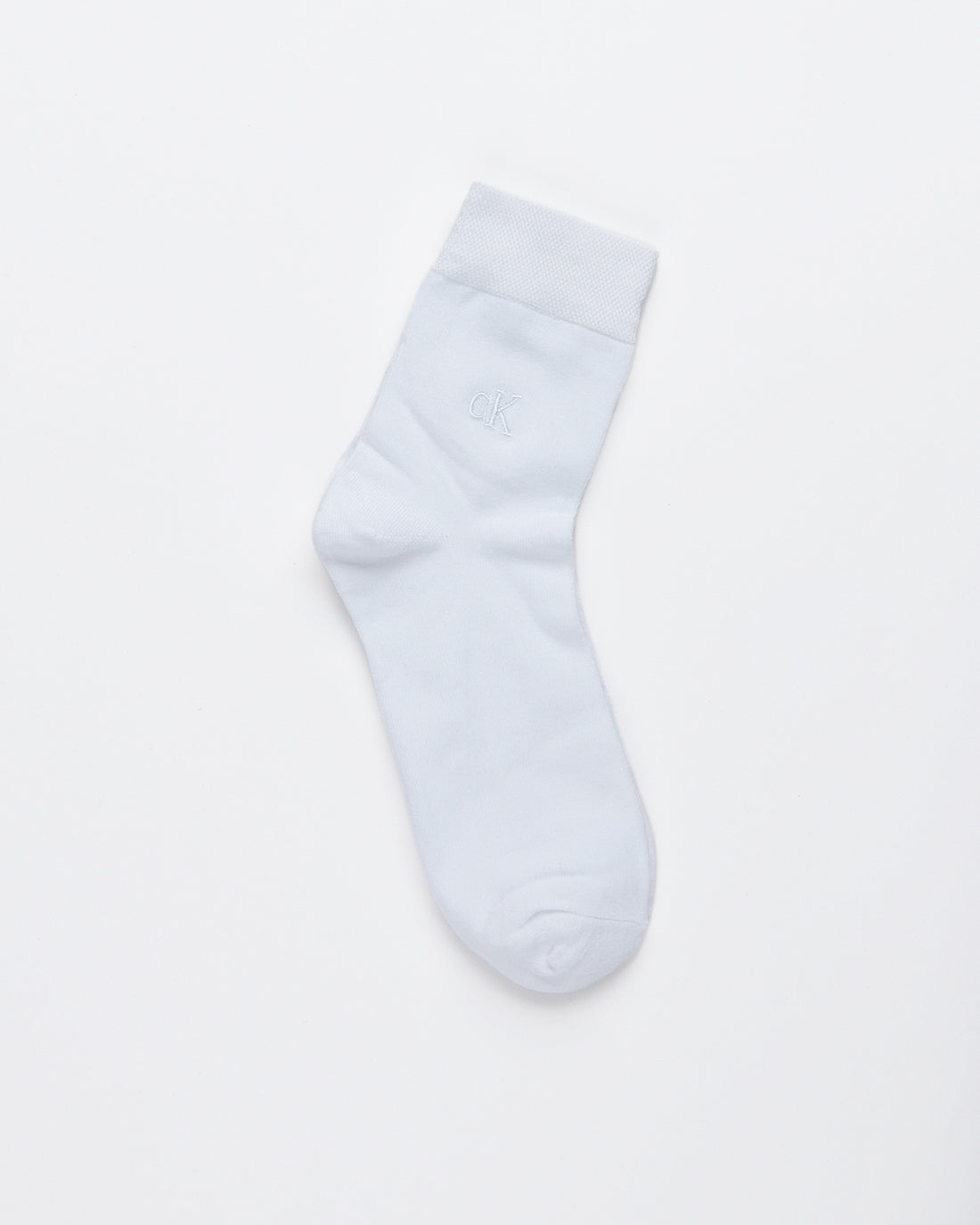 CK White 1 Pairs Quarter Socks 2.50