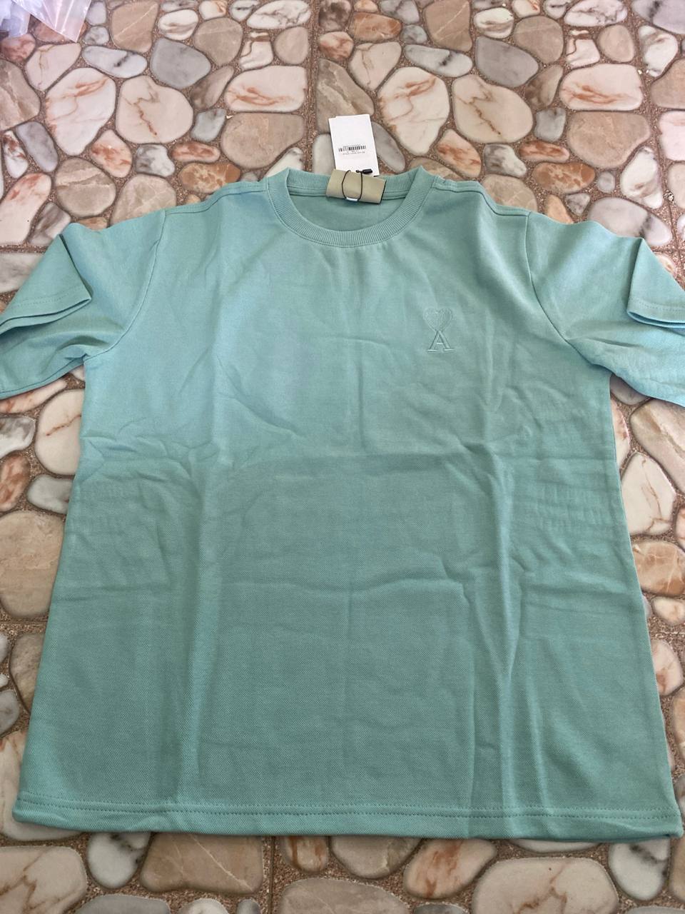 AMI Men T-Shirt Embroidered 16.90