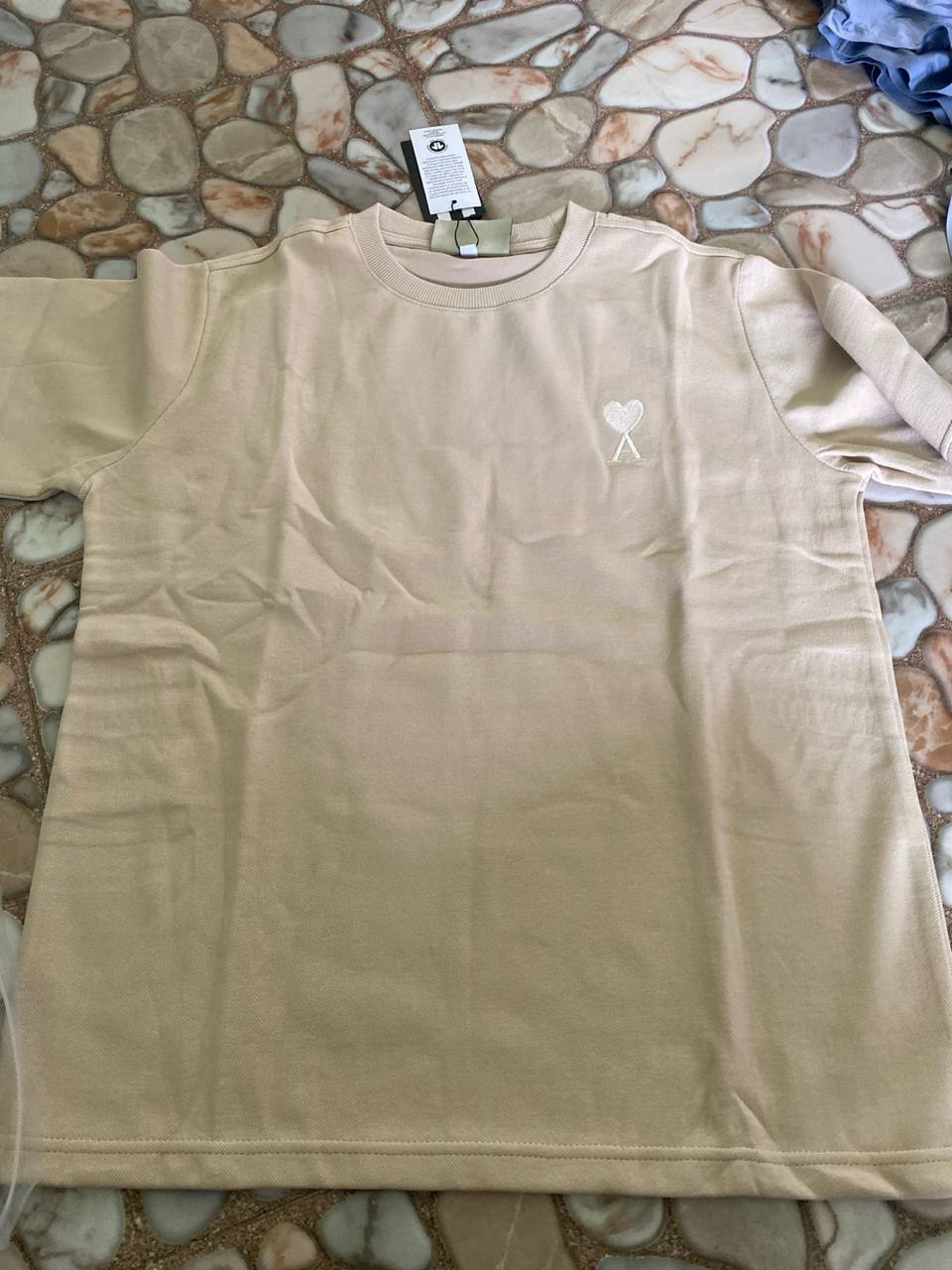 AMI Men T-Shirt Embroidered 16.90