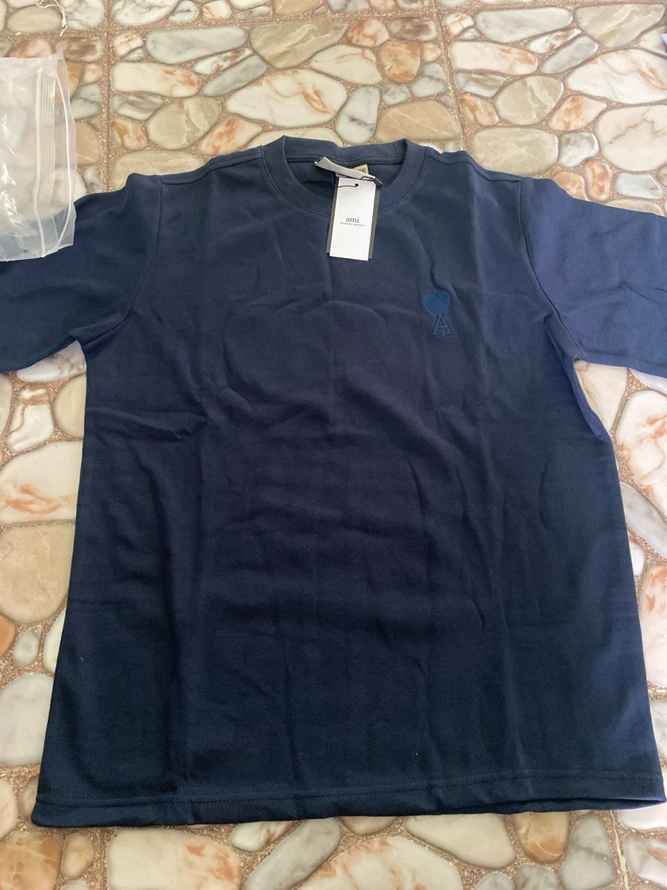 AMI Men T-Shirt Embroidered 16.90
