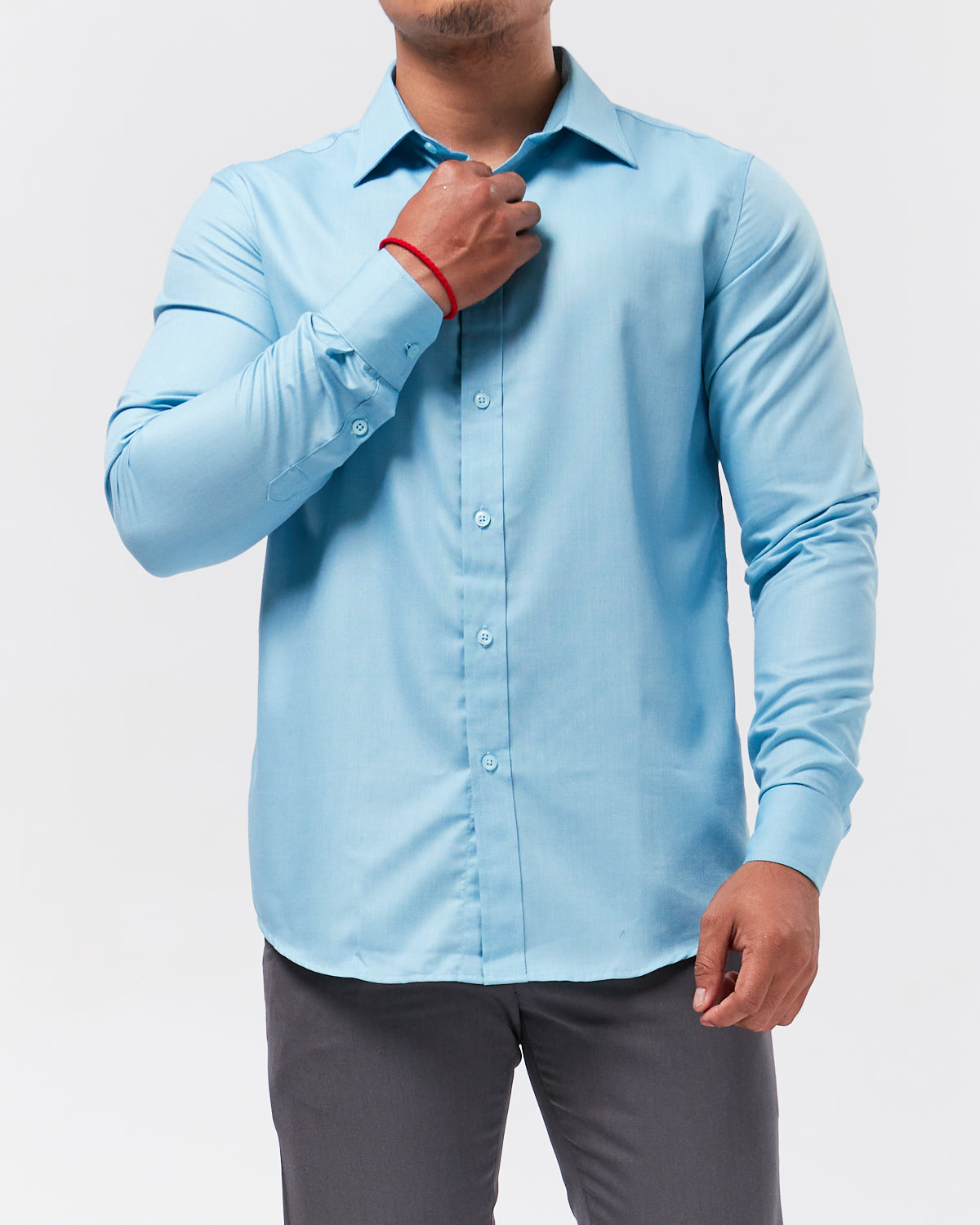 Slim Fit Men Long Sleeve Shirt 21.90