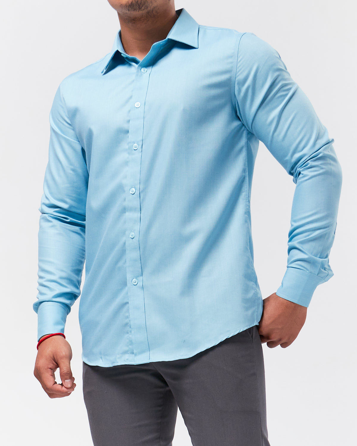 Slim Fit Men Long Sleeve Shirt 21.90