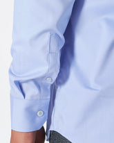 MOI OUTFIT-ABA Slim Fit Men Blue Shirts Long Sleeve 17.90