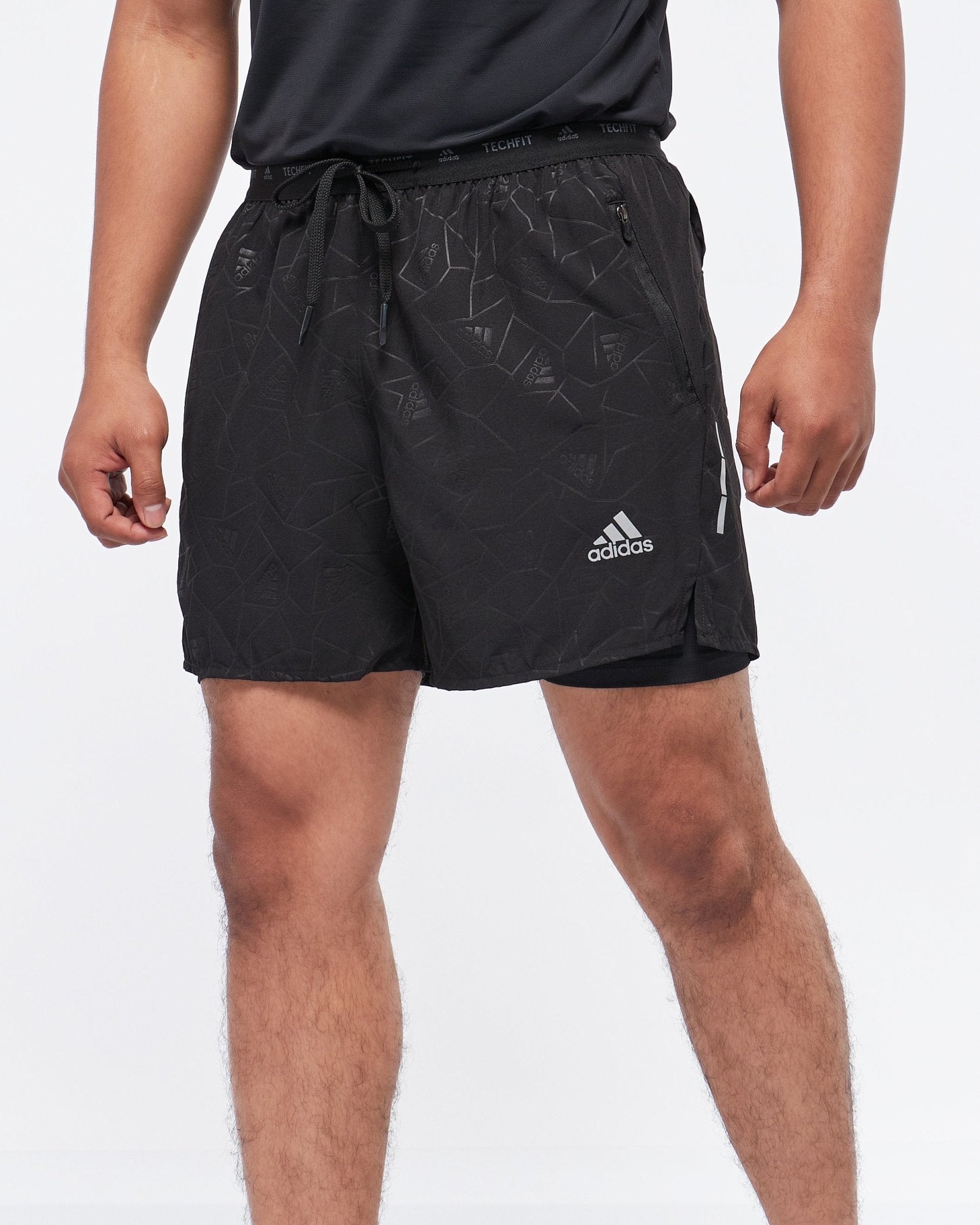 MOI OUTFIT-AD Lightweight 2 in 1 Men Sport Shorts 13.90