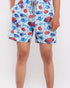 MOI OUTFIT-Aqua Fish Over Printed Men Swim Short 15.50