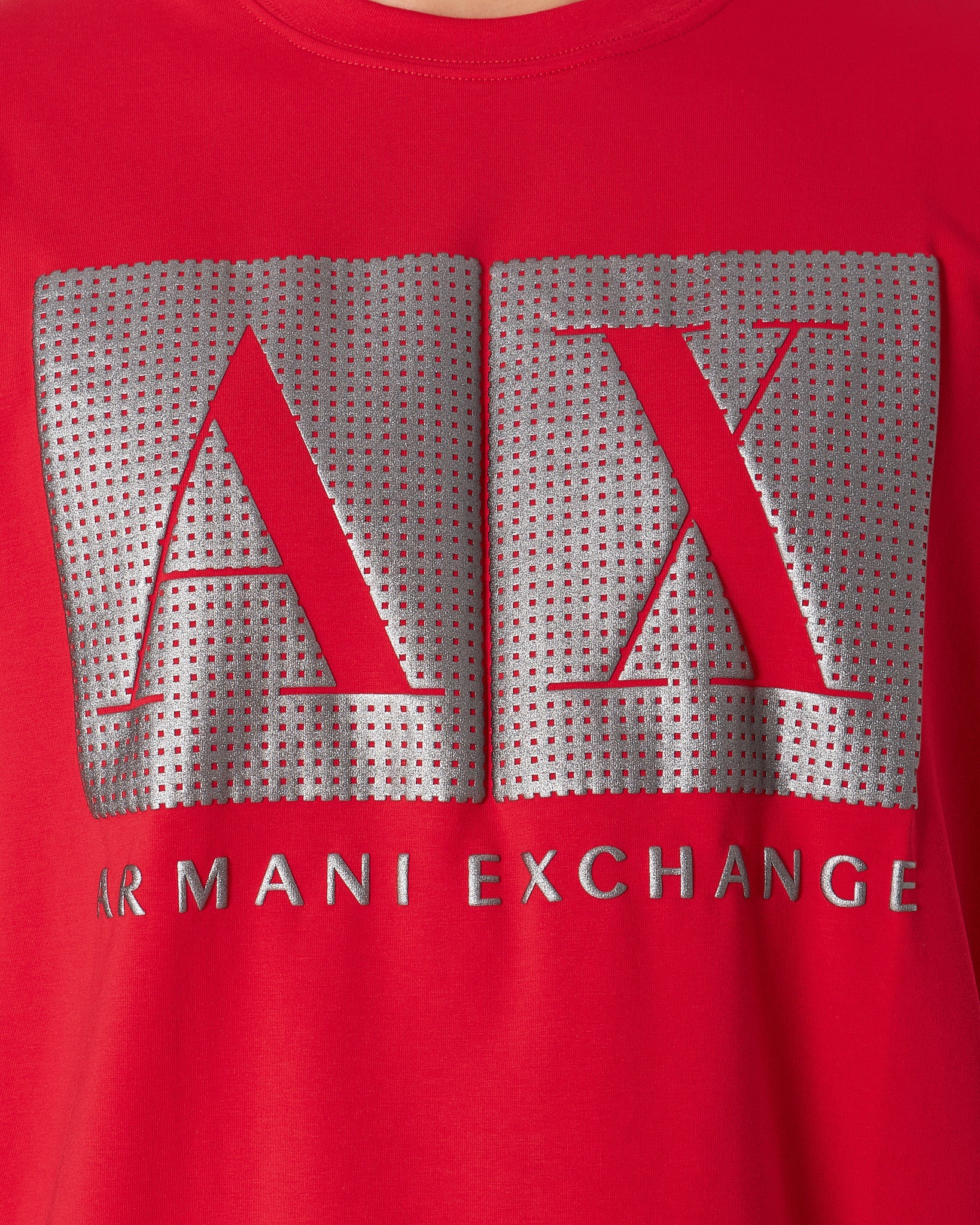 MOI OUTFIT-ARM Exchange Men Red T-Shirt 17.90