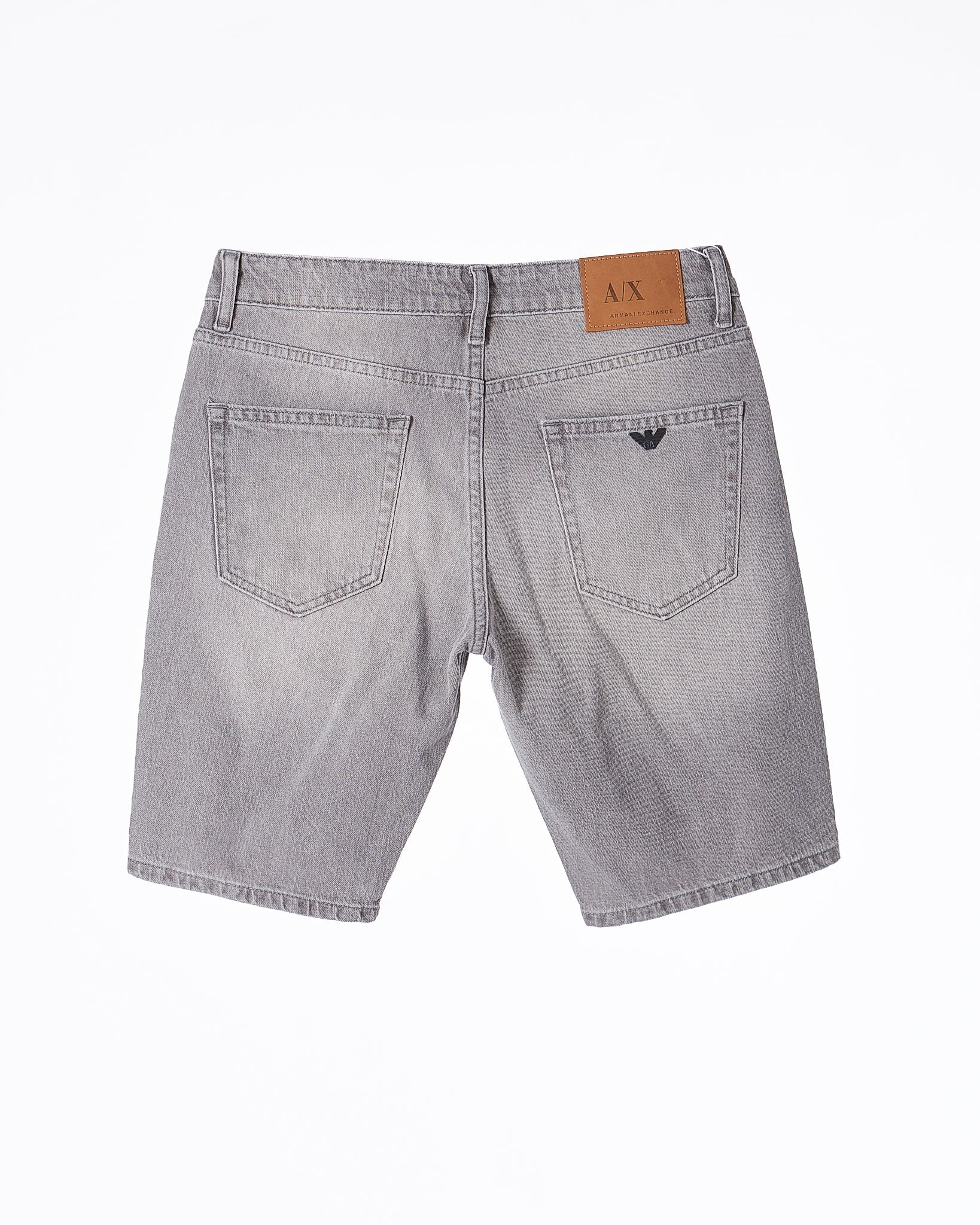 MOI OUTFIT-ARM Men Grey Short Jeans 18.90