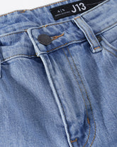 MOI OUTFIT-AX Men Blue Short Jeans 17.90