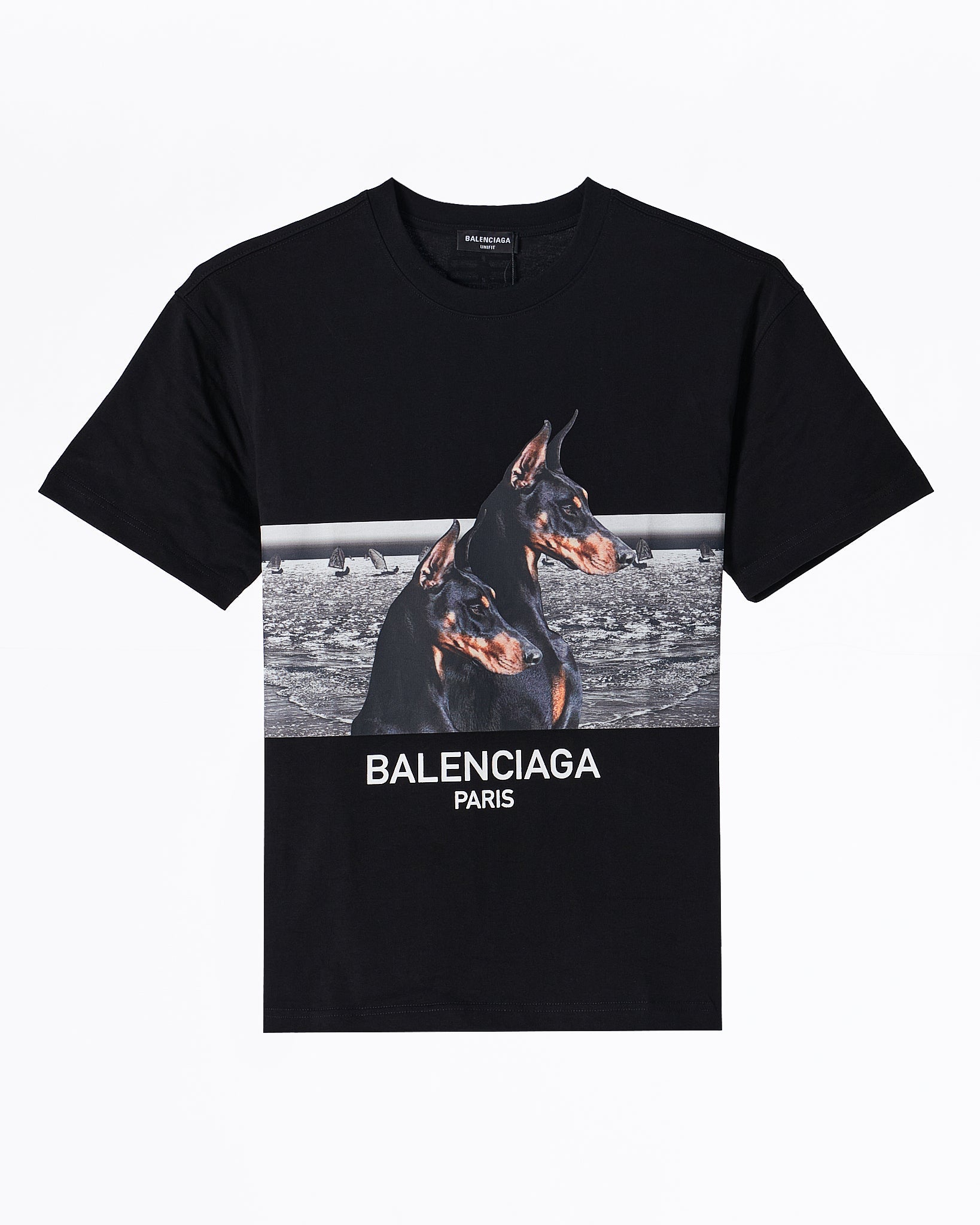 MOI OUTFIT-BAL Two Doberman Men Black T-Shirt 54.90