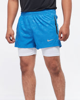 MOI OUTFIT-Camo Over Printed 2 in 1 Men Sport Shorts 14.90