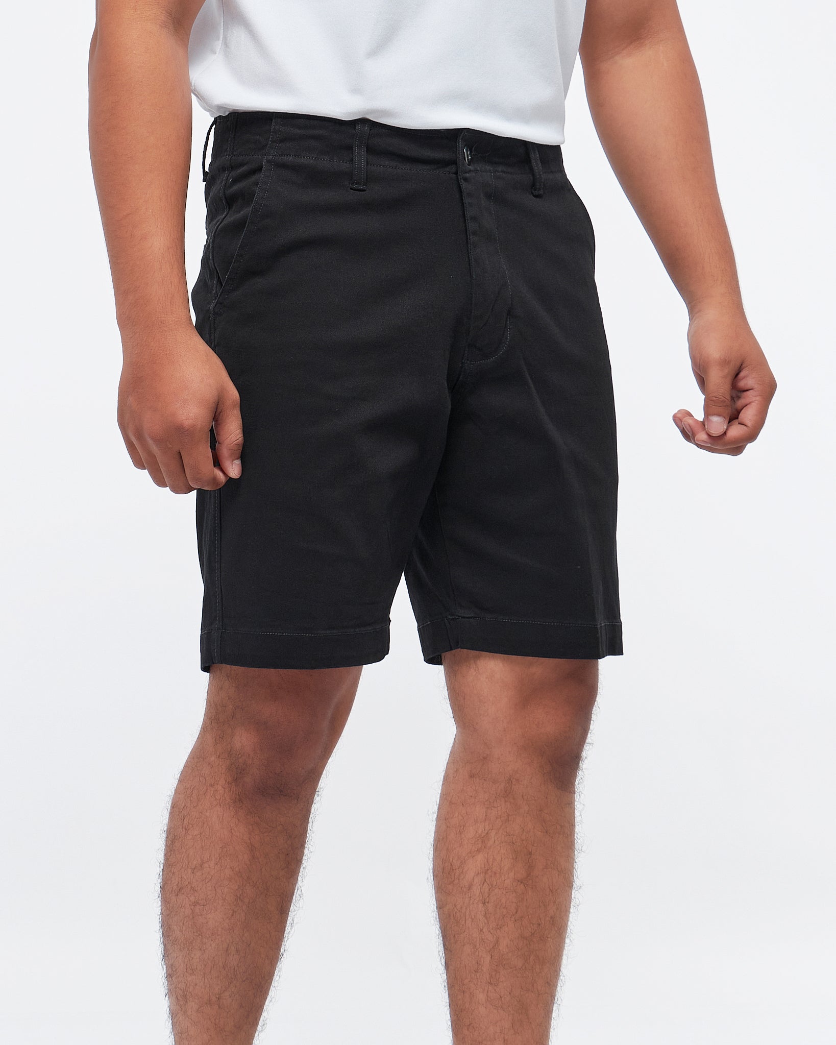 MOI OUTFIT-Casual Fit Khaki Men Shorts 17.50