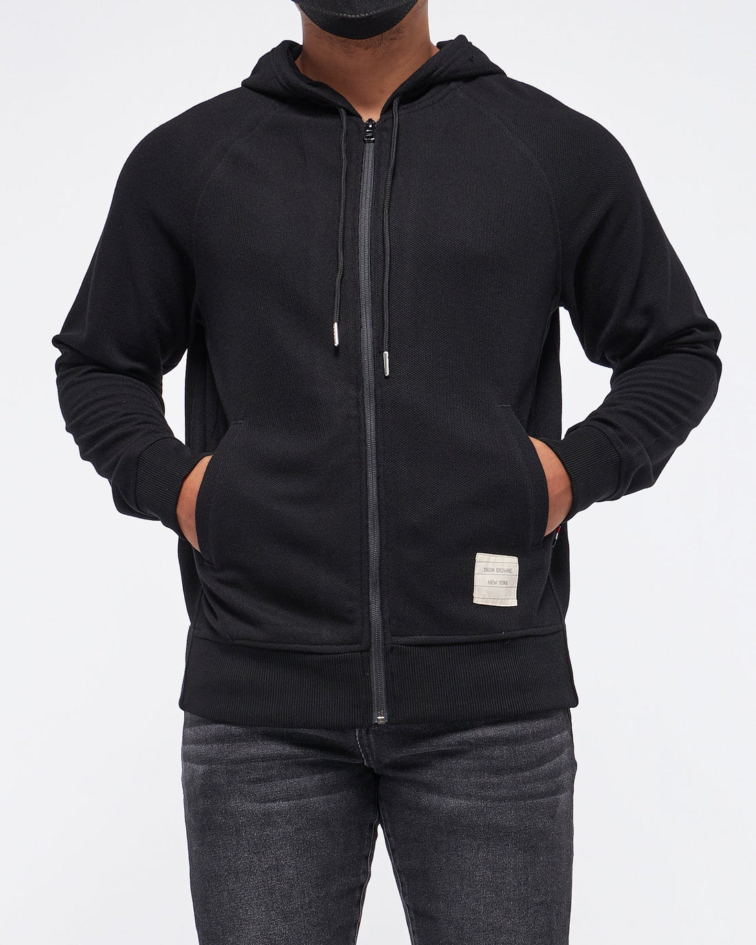 MOI OUTFIT-Casual Fit Men Hoodie Zip 27.90