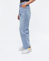 MOI OUTFIT-CK High Waist Loose Fit Lady Jeans 19.90