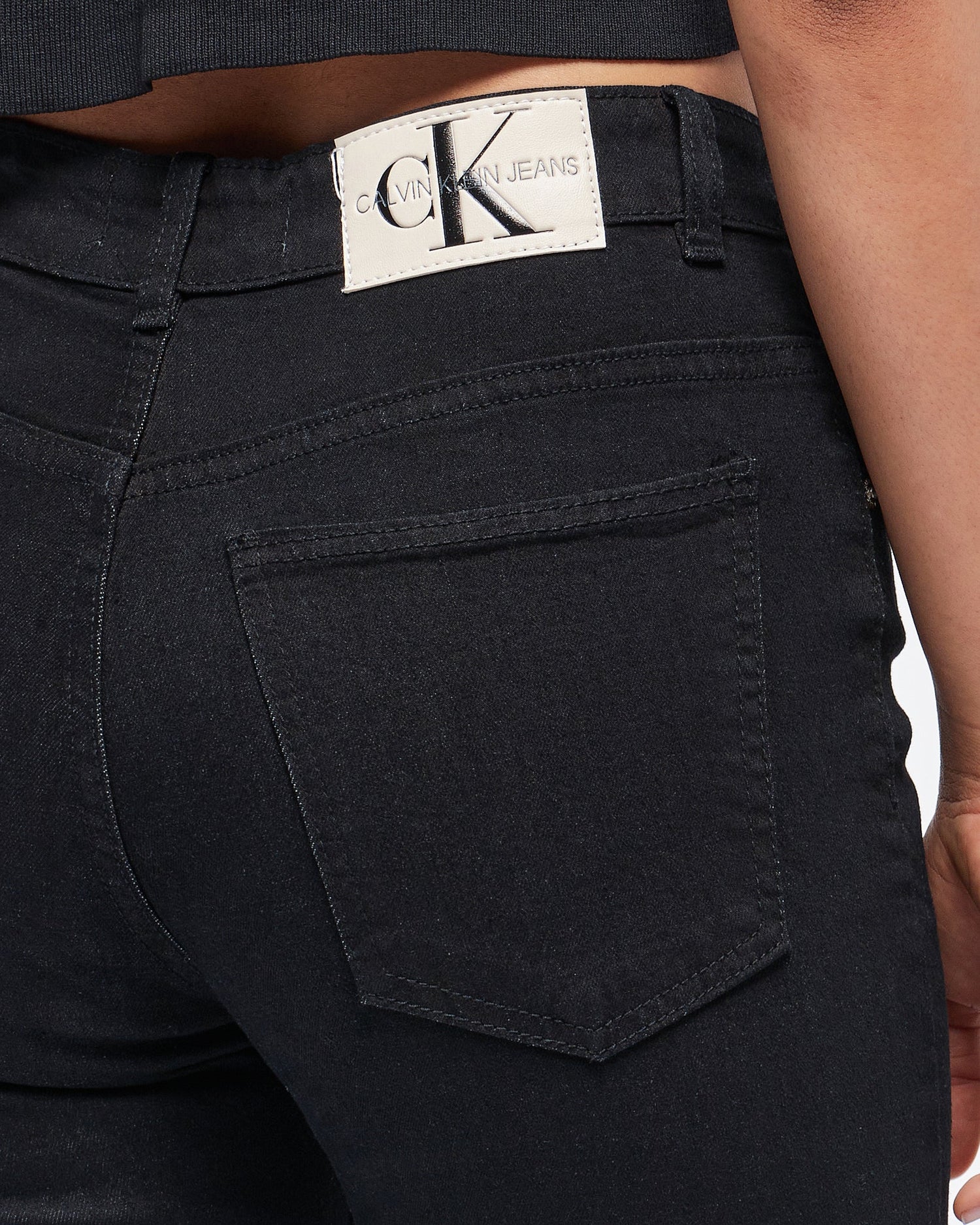 MOI OUTFIT-CK High Waist Slim Fit Lady Jeans 18.90