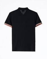 MOI OUTFIT-Collar Striped Men Polo Shirt 55.90