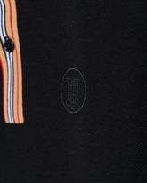 MOI OUTFIT-Collar Striped Men Polo Shirt 55.90