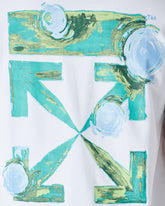 MOI OUTFIT-Cross Back Green Arrow Printed Men T-Shirt 17.90