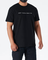 MOI OUTFIT-Cross Back Green Arrow Printed Men T-Shirt 17.90