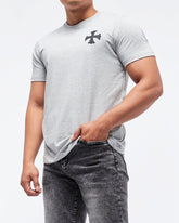 MOI OUTFIT-Cross Back Printed Men T-Shirt 15.90