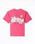 MOI OUTFIT-DRE Cloudy Back Unisex Pink T-Shirt 20.90