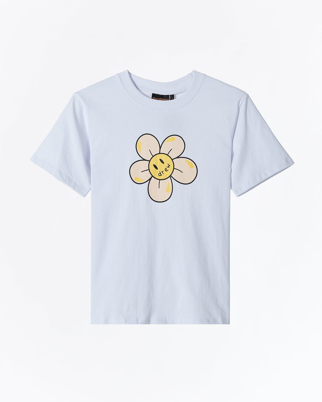 MOI OUTFIT-DRE Flower Smiling Unisex White T-Shirt 19.90