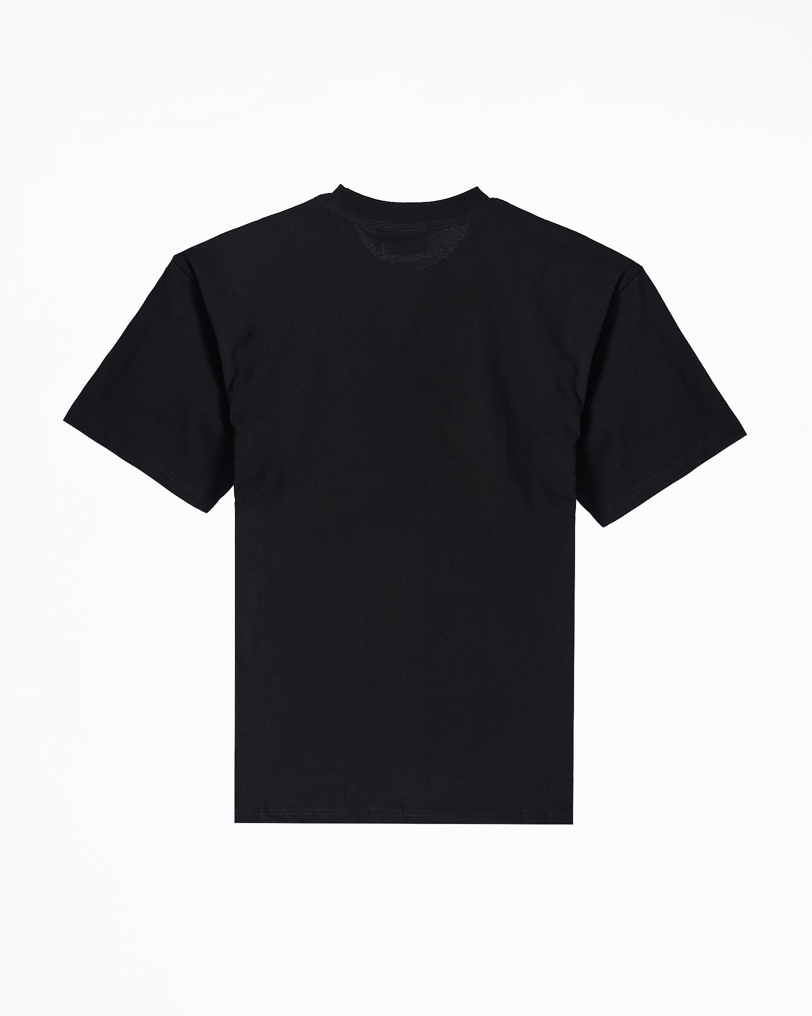 MOI OUTFIT-DRE Smiling Face Unisex Black T-Shirt 18.90