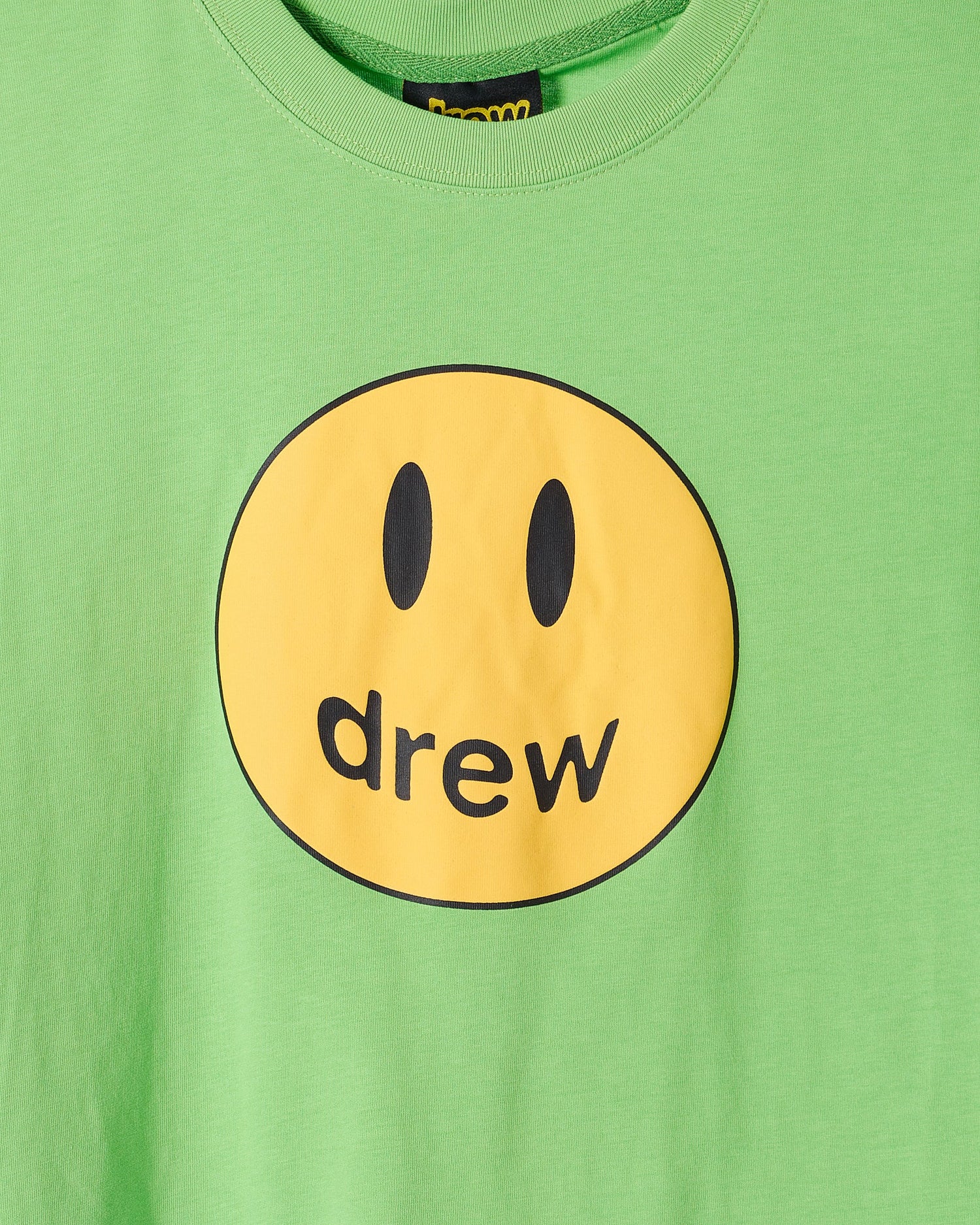 MOI OUTFIT-DRE Smiling Face Unisex Green T-Shirt 18.90
