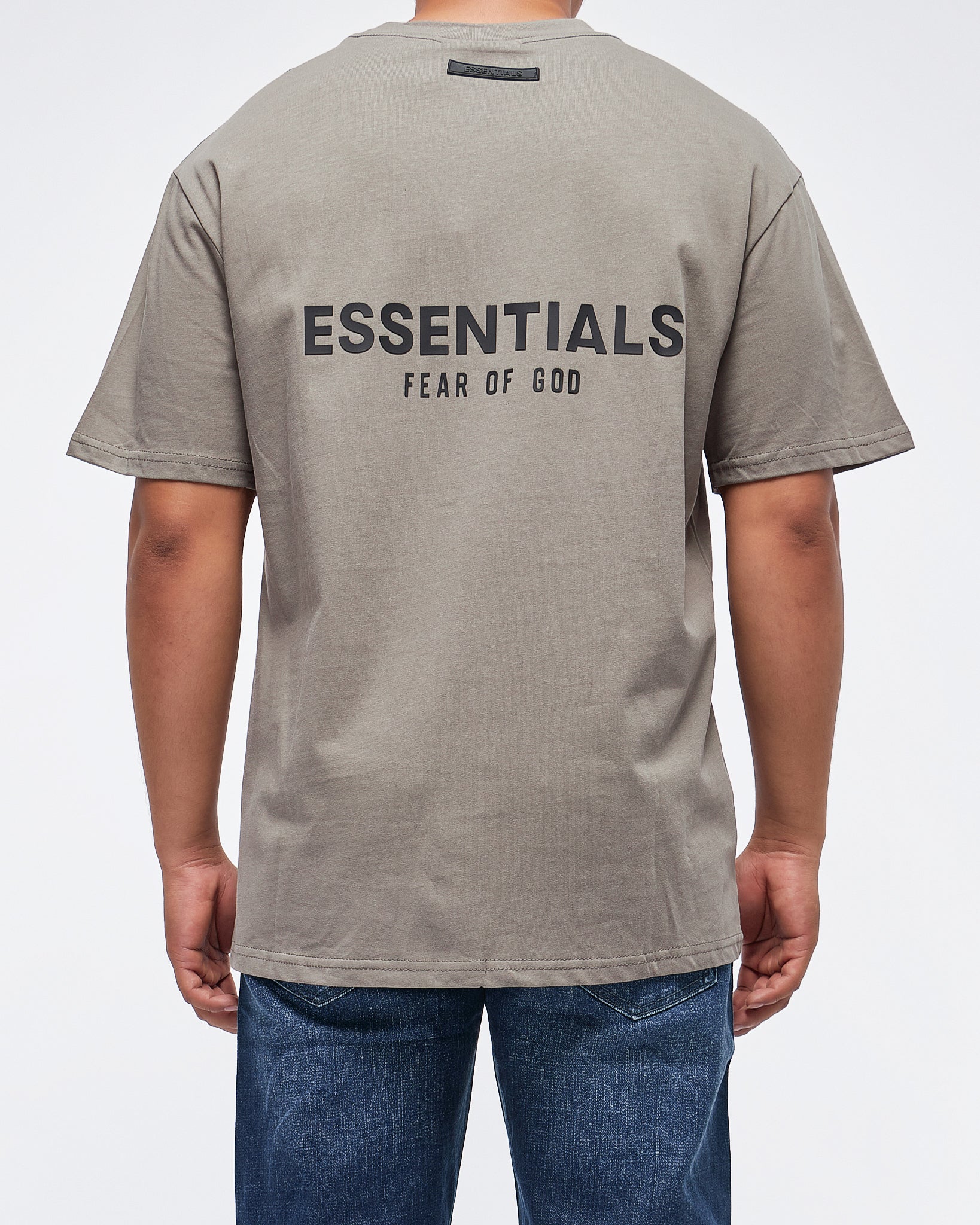 MOI OUTFIT-Essentials Back Printed Men T-Shirt 16.90