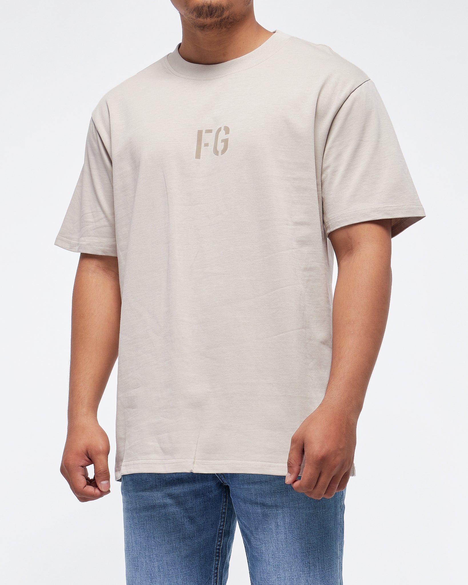 FG Logo Printed Men T Shirt 15.90