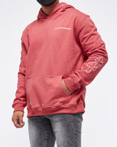MOI OUTFIT-Front Back Cross Logo Printed Men Hoodie 36.90
